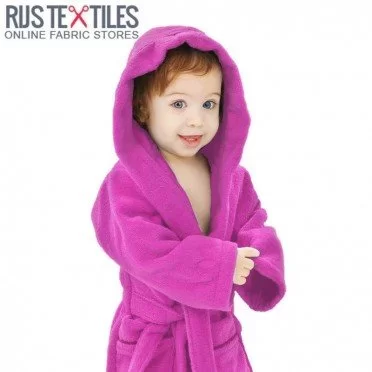 Terry Fabric Fuchsia - (Terry Fabric Cotton )