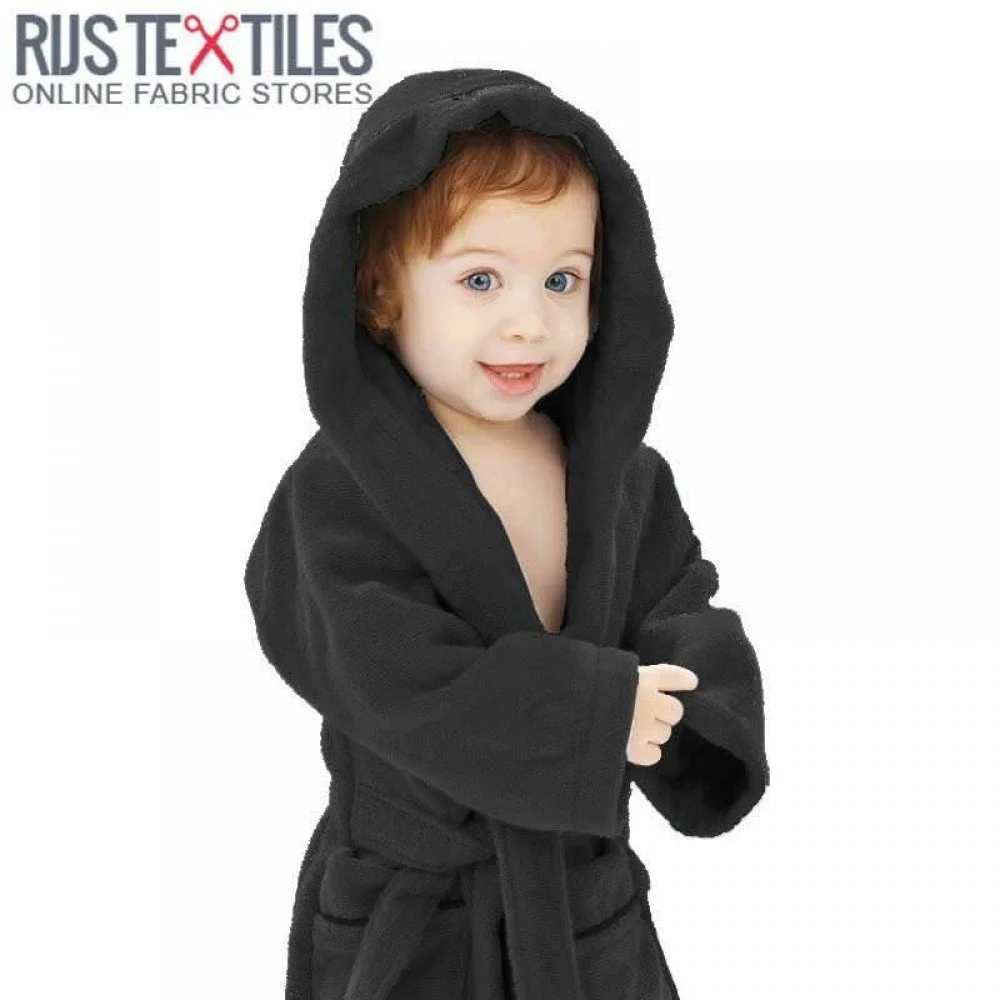 Terry Fabric Black - Heavyweight Cotton Terry Terry Fabric Black - (Terry Fabric Cotton )