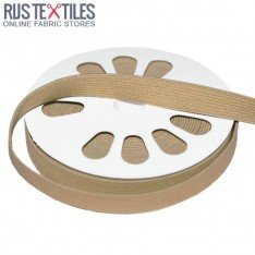 Elastic Tape 15mm Beige