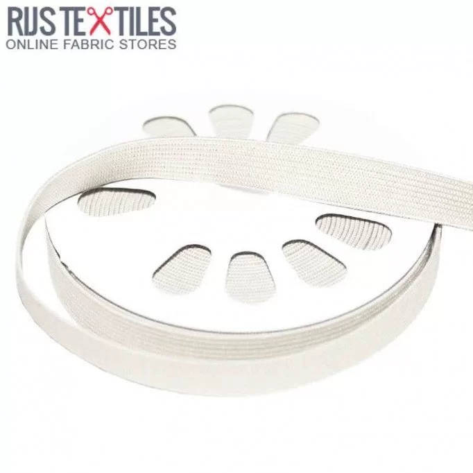 Elastic Tape 15mm Ecru - (Ribbons )