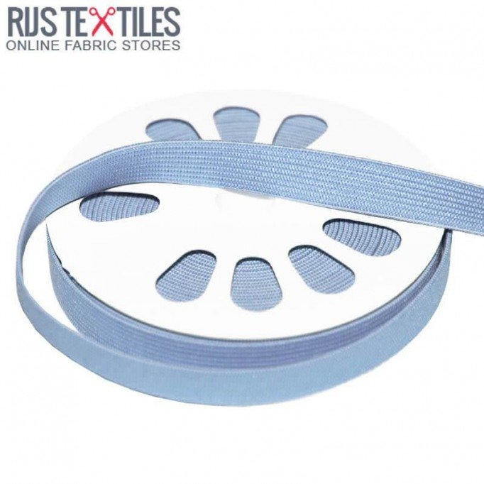 Elastic Tape 15mm Light Blue - (Ribbons )
