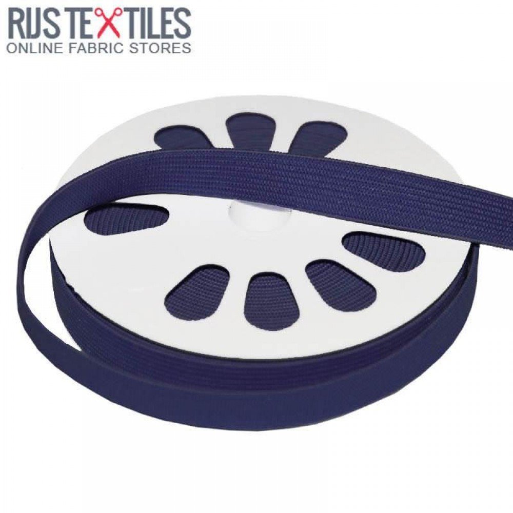 Gummibånd 15mm Navy