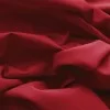 Poplin Cotton Fabric Dark Red