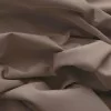Katoenen Poplin Stof Taupe