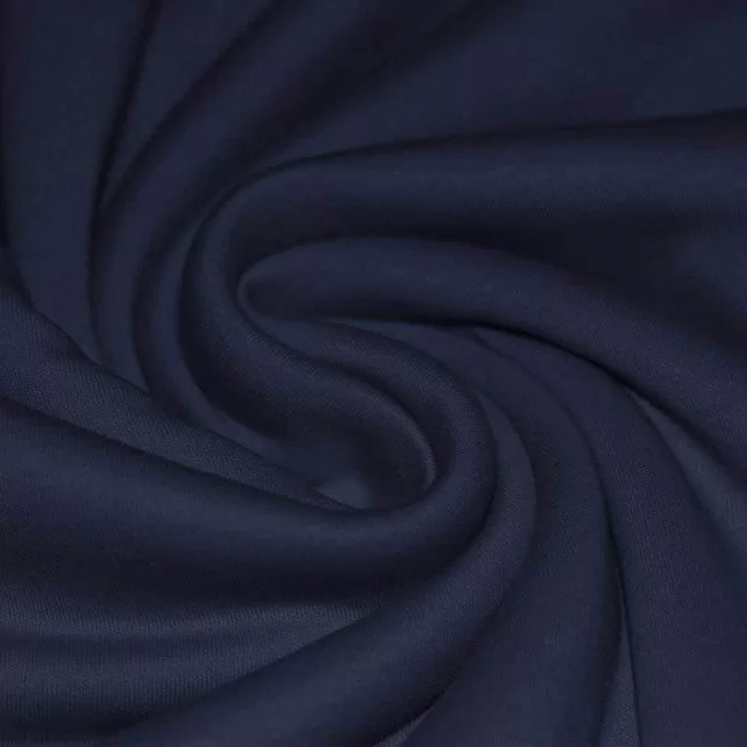 Dzianina Interlock Granatowy Dzianina Interlock Bawełna 