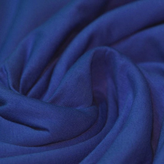 Cotton Jersey Knit Fabric Cobalt Cotton Jersey Knit Fabric Cobalt