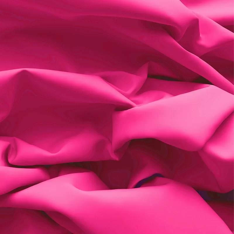 Katoenen Poplin Stof Fuchsia