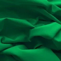 Poplin Cotton Fabric Grass Green