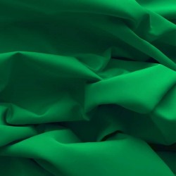 Katoenen Poplin Stof Grasgroen