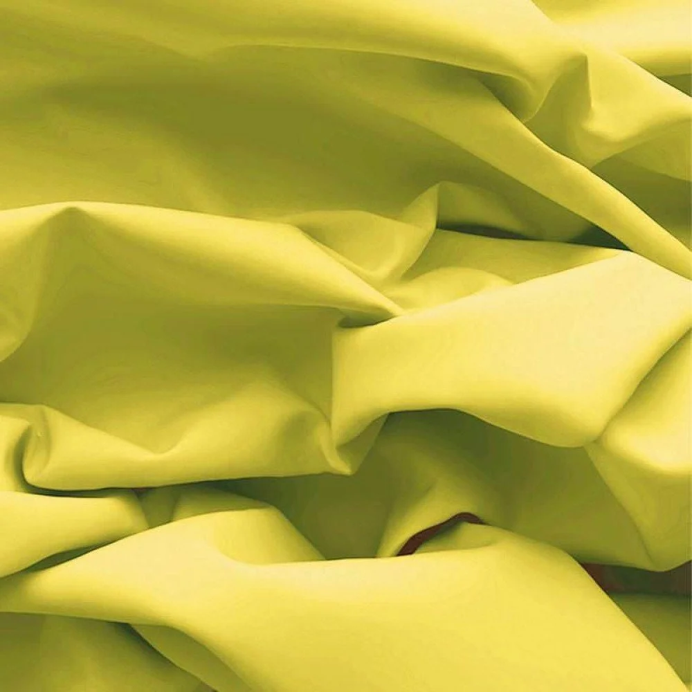 Poplin Cotton Fabric Yellow