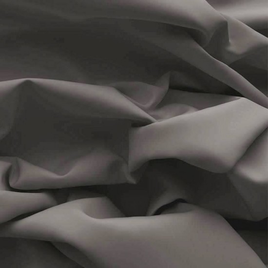 Poplin Cotton Fabric Grey Poplin Cotton Fabric Grey
