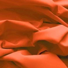 Poplin Cotton Fabric Orange