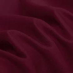 Coton Sergé Bordeaux 