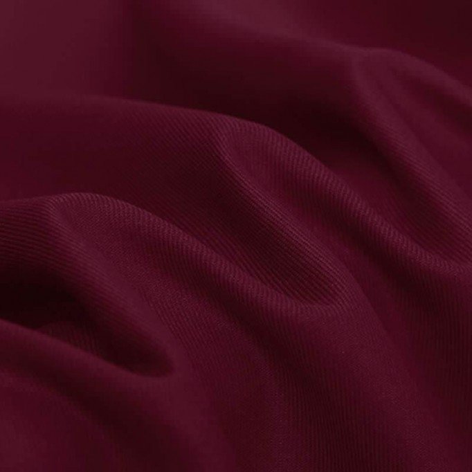 Cotton Twill Bordeaux - (Cotton Twill Fabric )