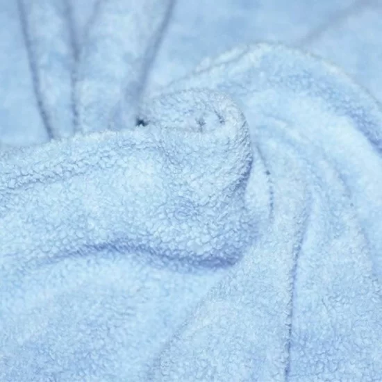 Tissu Polaire Coton Sherpa Bebe Bleu Tissu Polaire Coton Sherpa Bebe Bleu