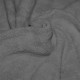 Cotton Fleece Fabric (Sherpa) Grey Cotton Fleece Fabric (Sherpa) Grey