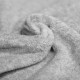 Cotton Fleece Fabric (Sherpa) Grey Melange Cotton Fleece Fabric (Sherpa) Grey Melange