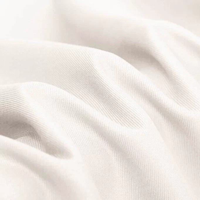 Coton Sergé Écru  - (Tissu Coton Sergé )