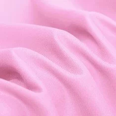 Coton Sergé Rose 