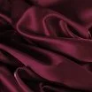 Tessuto Raso Di Cotone Stretch Bordeaux - (Tessuti Moda)