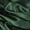 Tessuto Raso Di Cotone Stretch Verde Scuro - (Tessuti Moda)