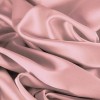 Tissu Satin De Coton Nude Rose