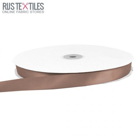 Satin Ribbon 9mm Taupe Satin Ribbon 9mm Taupe