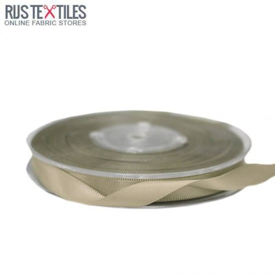 Satin Ribbon 9mm Beige Satin Ribbon 9mm Beige