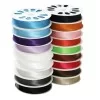 Satin Bias Binding 20mm Package 18 Colors x 20 Metre