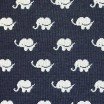 Tessuto A Maglia Jacquard Grande - Elefante Marina - (Deco Tessuti)