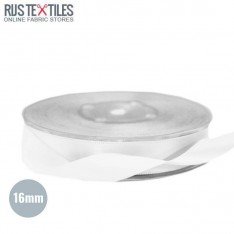 Ruban Satin 16mm Blanc 
