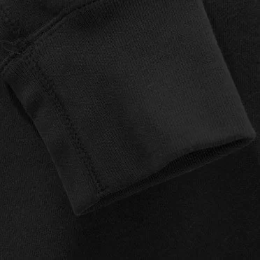 Bündchenstoff Schwarz  - (Bündchenstoff)