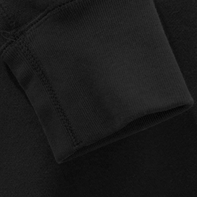 Bündchenstoff Schwarz  - (Bündchenstoff)