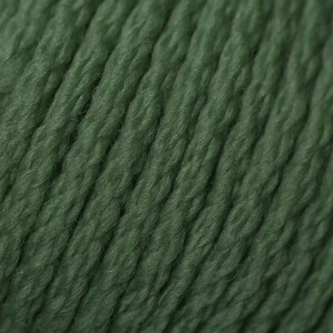 Filati Di Lana Merino ISPE Ago Spessore 7 - 8 Verde Scuro - (Lana Per Neonati / Filati Per Neonati Ago Spessore 7 - 8)