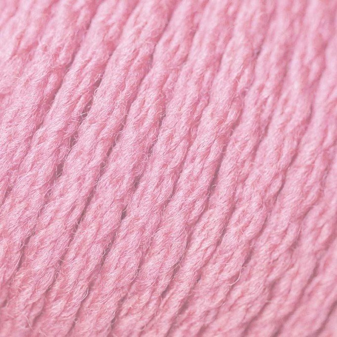 Merino Wool Knitting Yarn ISPE Needle Size 7 - 8 Pink - (Baby Wool / Baby Yarn Needle Size 7 - 8)
