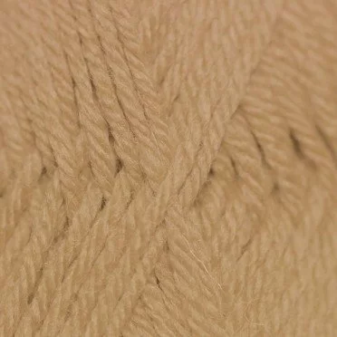 Strickwolle ISPE Nadelstärke 4 Dunkelbeige - (Wolle Strickgarn Nadel Größe 4)