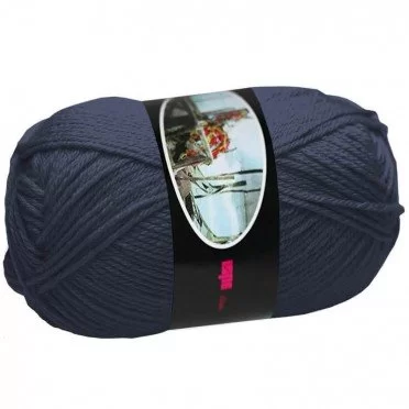 Knitting Wool ISPE Needle Size 4 Navy - (Wool Knitting Yarn Needle Size 4)