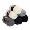 Knitting Wool Package 5 Colors 4 Pieces Needle Size 4 - (Wool Knitting Yarn Needle Size 4)