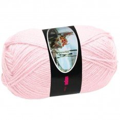 Knitting Wool ISPE Needle Size 4 Light Pink