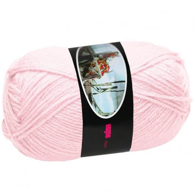 Knitting Wool ISPE Needle Size 4 Light Pink - (Wool Knitting Yarn Needle Size 4)
