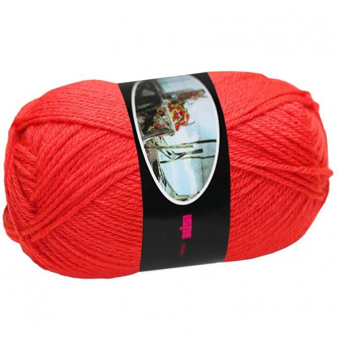 Filati Di Lana ISPE Ago Spessore 4 Rosso - (Filati Di Lana Ago Spessore 4)