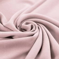 Tissu Bulle De Mousseline Stretch Nude Rose