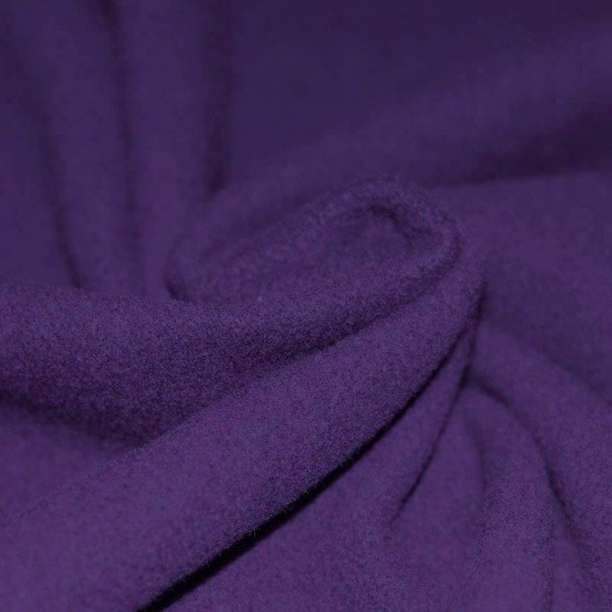 Caban Stof Aubergine - (Caban Stoffen)