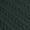 Gebreide Kabel Jacquard Stof Donker Groen - (Mode Stoffen)