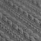 Jacquard Strickstoff Zopfmuster Grau - (Jacquard Strickstoffe Zopfmuster)