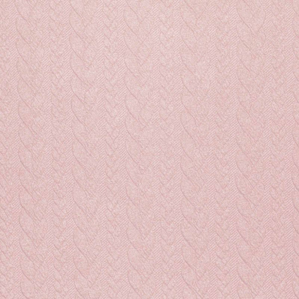 Tessuto In Maglia Motivo a Treccia Nude Rosa Tessuto In Maglia Motivo a Treccia Nude Rosa - (Tessuti Moda)