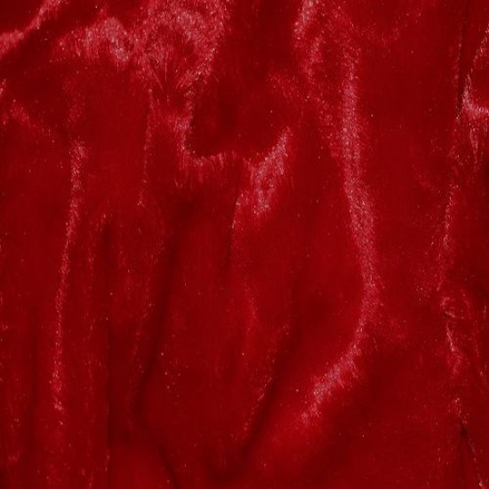 Fur Fabric Red Fur Fabric Red