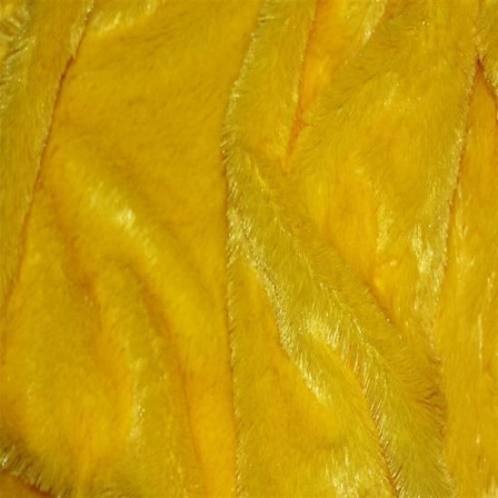Fur Fabric Yellow Fur Fabric Yellow