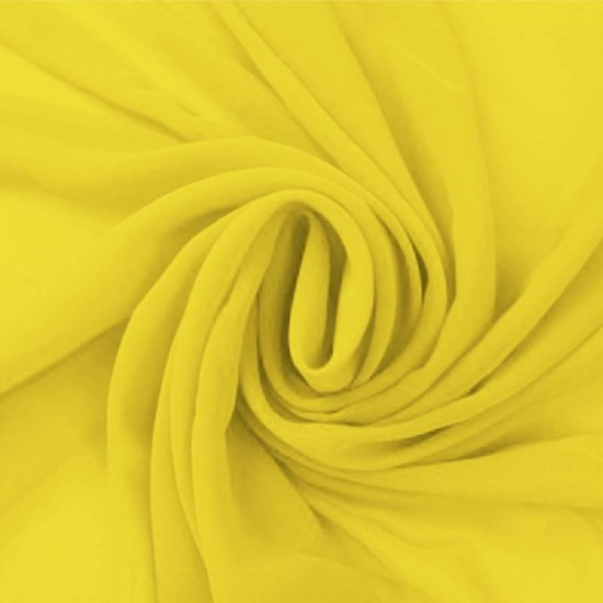 Chiffon Fabric Yellow Chiffon Fabric Yellow