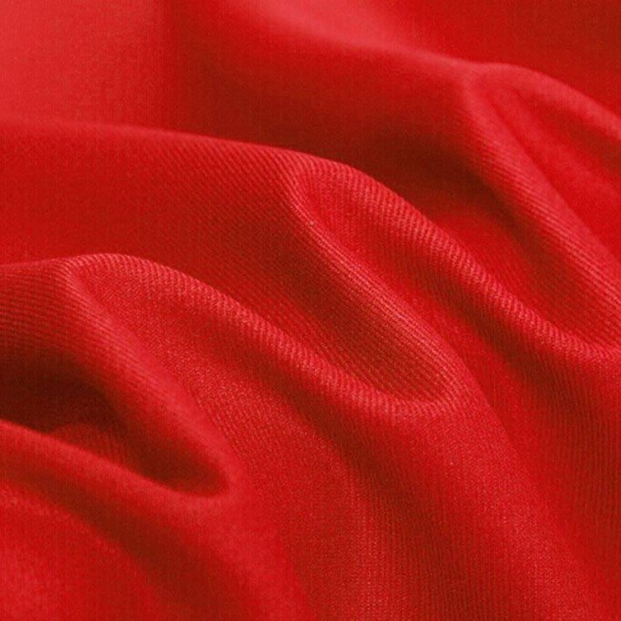 Cotton Twill Red - (Cotton Twill Fabric )